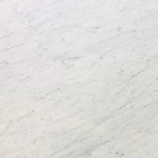 Bianco Carrara Extra - Worktops Close-up of Bianco Carrara Extra Marble surface with classic veining.