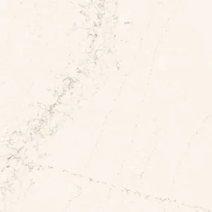 Close-up of Caesarstone Solenna worktop with earthy veins.